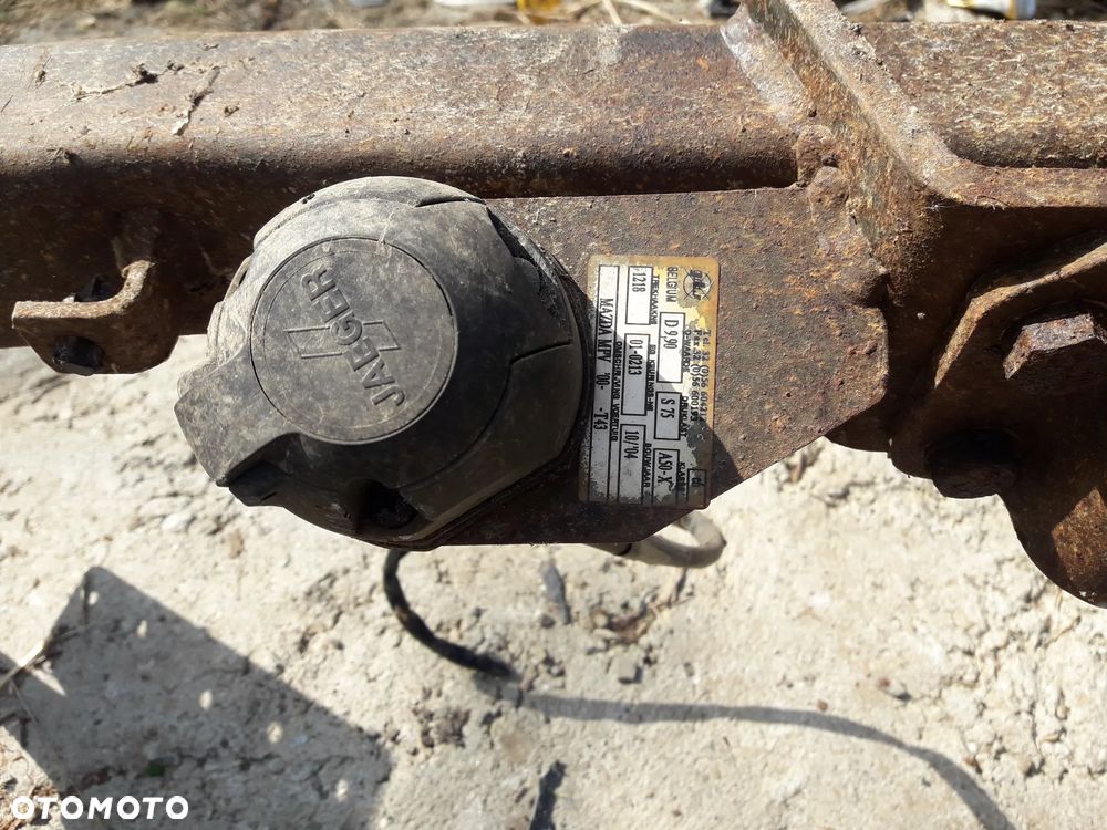 Mazda mpv 99-06  SZYBA DRZWI ZAMEK   hak hOLOWNICZY - 7