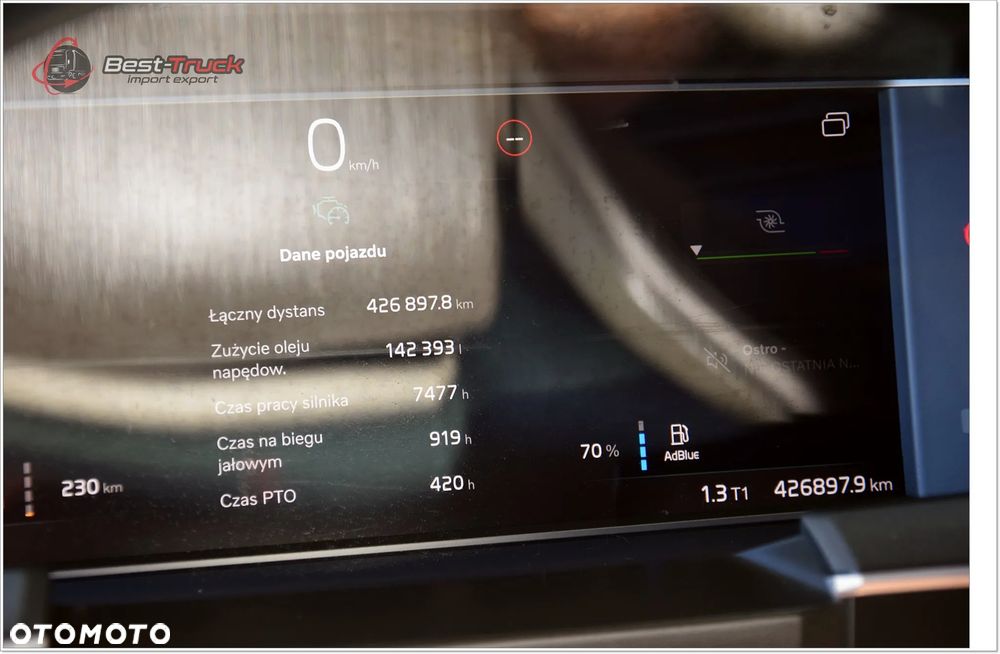 Volvo FH500 XL |  I-SAVE |  I-PARK COOL  |  LEWAREK PRZY SIEDZENIU  | 1175 L BAKI  | STANDARD - 32