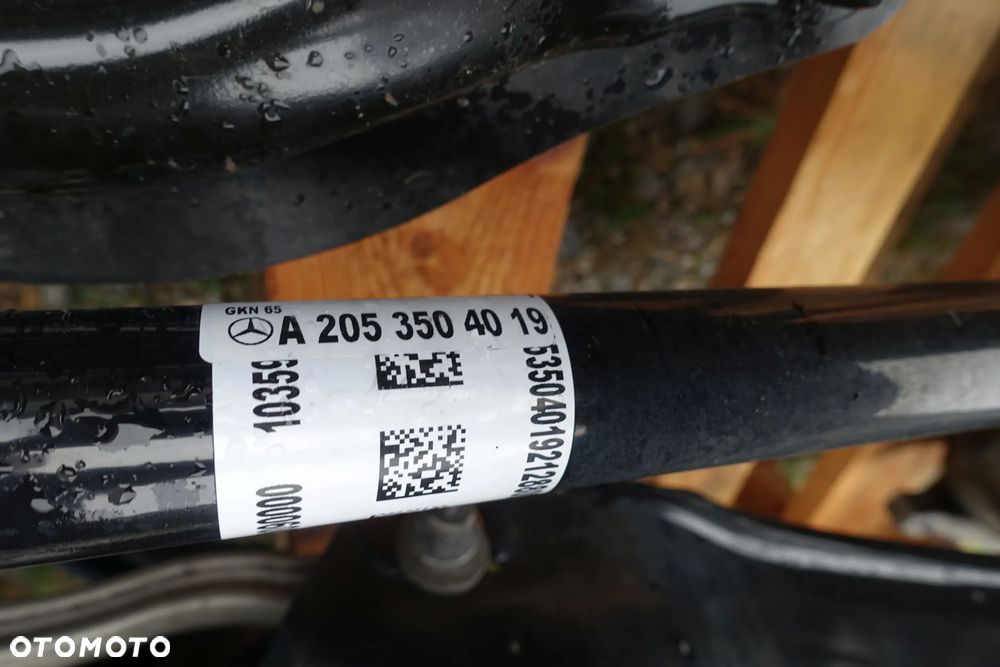 DYFER MOST TYLNY ZAWIESZENIE WAHACZE PÓŁOŚ MERCEDES W205 17r. - 13