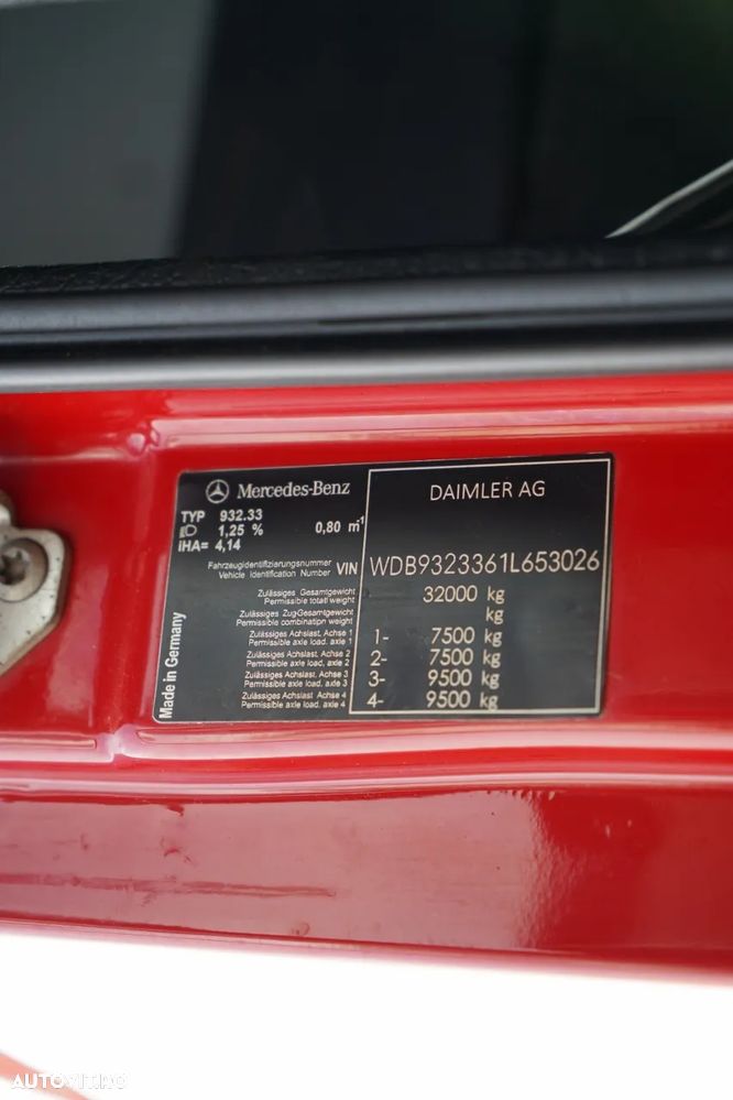 Mercedes-Benz ACTROS 4144 / 8x8 / BASCULATOR SPATE / MEILLER KIPPER / EURO 5 - 37