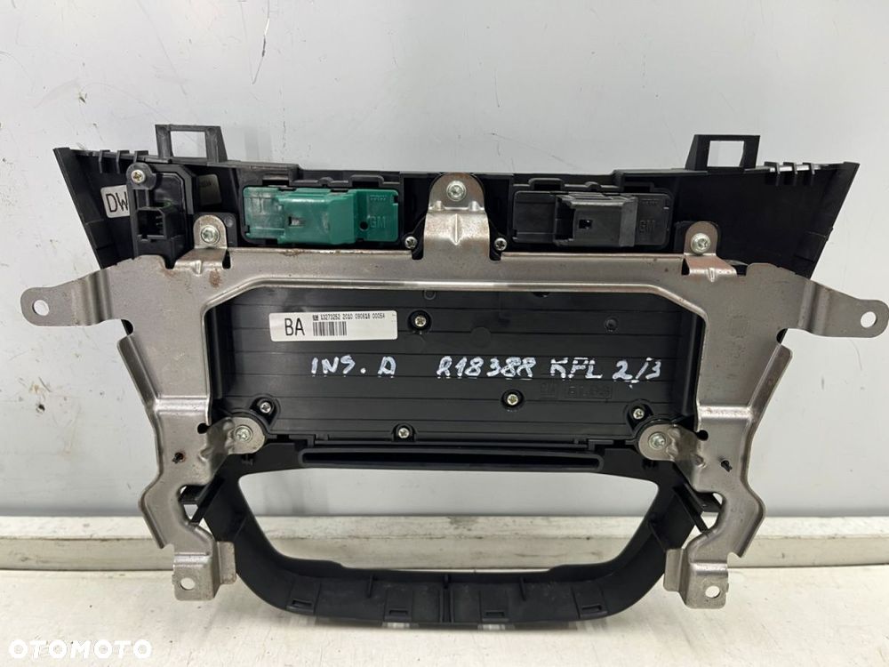 Radio Opel Insignia A 08-17r tuner CD 300 czytnik płyt panel sterowania wyświetlacz komplet 13326328 - 14