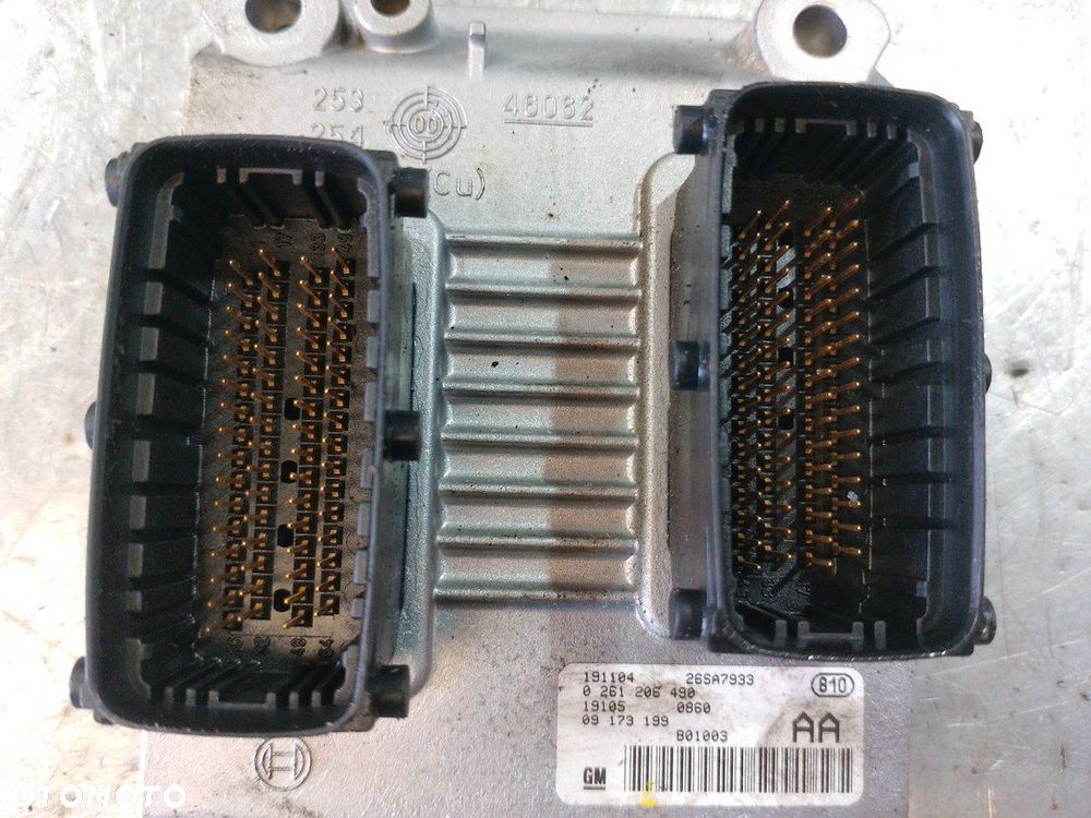 KOMPUTER, STEROWNIK OPEL OMEGA B 0261206490 2.6 6V - 3
