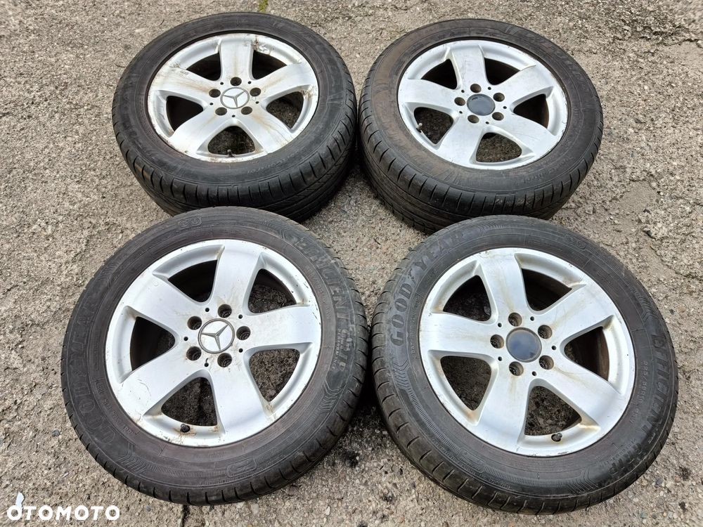 MERCEDES W211 VITO KOŁA Felgi Aluminiowe Opony letnie 5X112 16 Oryginał - 1