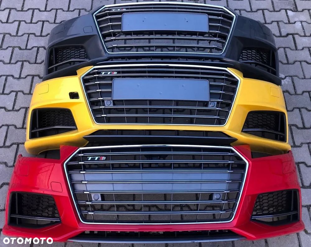 Audi TT TTS 8S zderzak przedni kompletny atrapa - 1