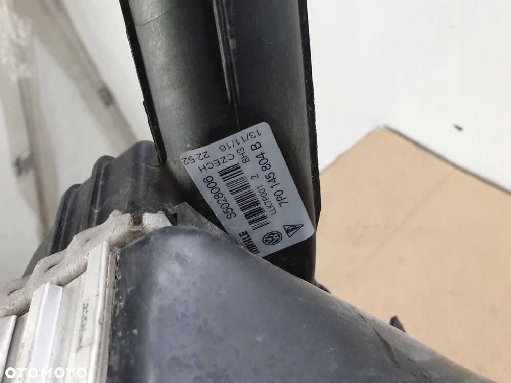 CHŁODNICA INTERCOOREK TURBO AUDI Q7 TOUAREG CAYENE ORYGINAŁ OE - 4