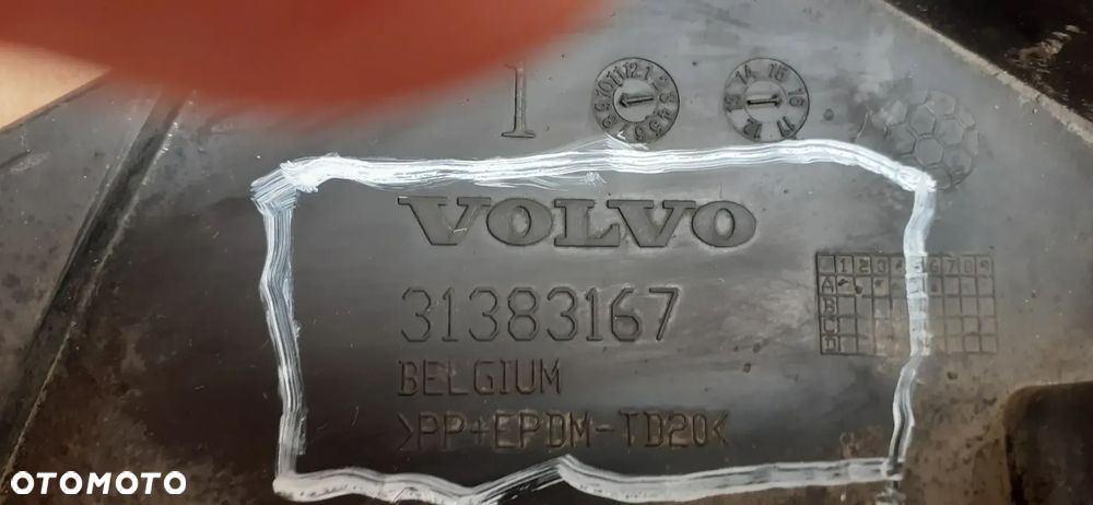 XC60 I lift osłona pod zderzak płyta - 6