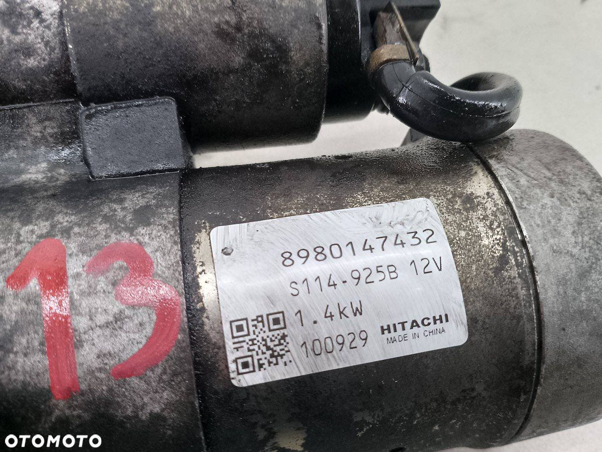 ROZRUSZNIK OPEL ASTRA J 8980147432  S114-925B  1.7 CDTI - 2