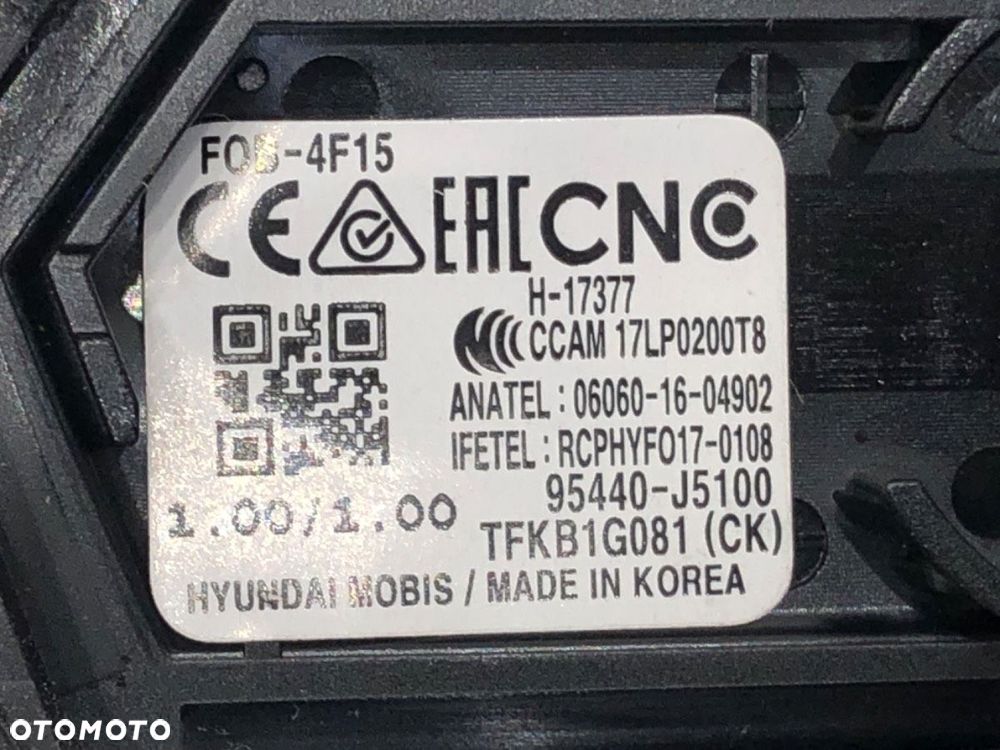 KLUCZYK PILOT  KIA STINGER (CK) 2017 - 2022 3.3 T-GDi 4WD 272 kW [370 KM] benzyna 2017 - 2022 - 4