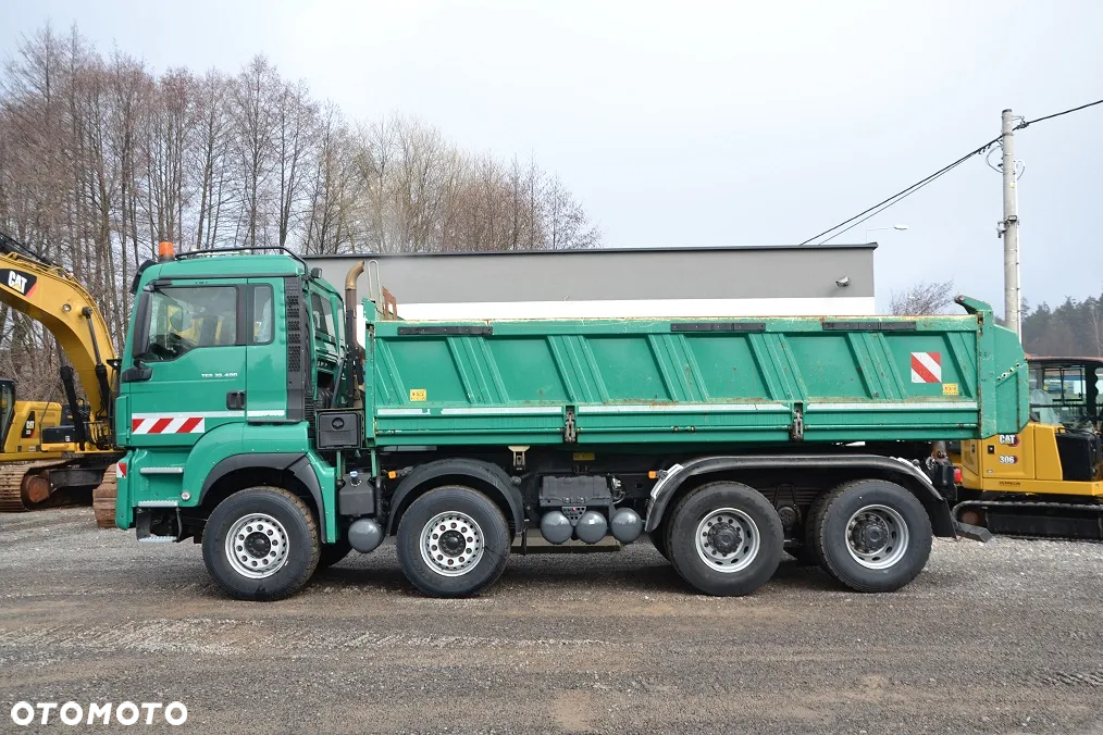 MAN TGS 35 480, BORDMATIC, MANUAL, WYWROTKA KIPER MEILLER,8X4 - 4