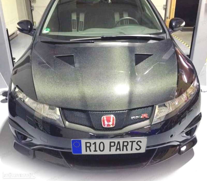 CAPÔ HONDA CIVIC R MUGEN 06- CARBONO - 2