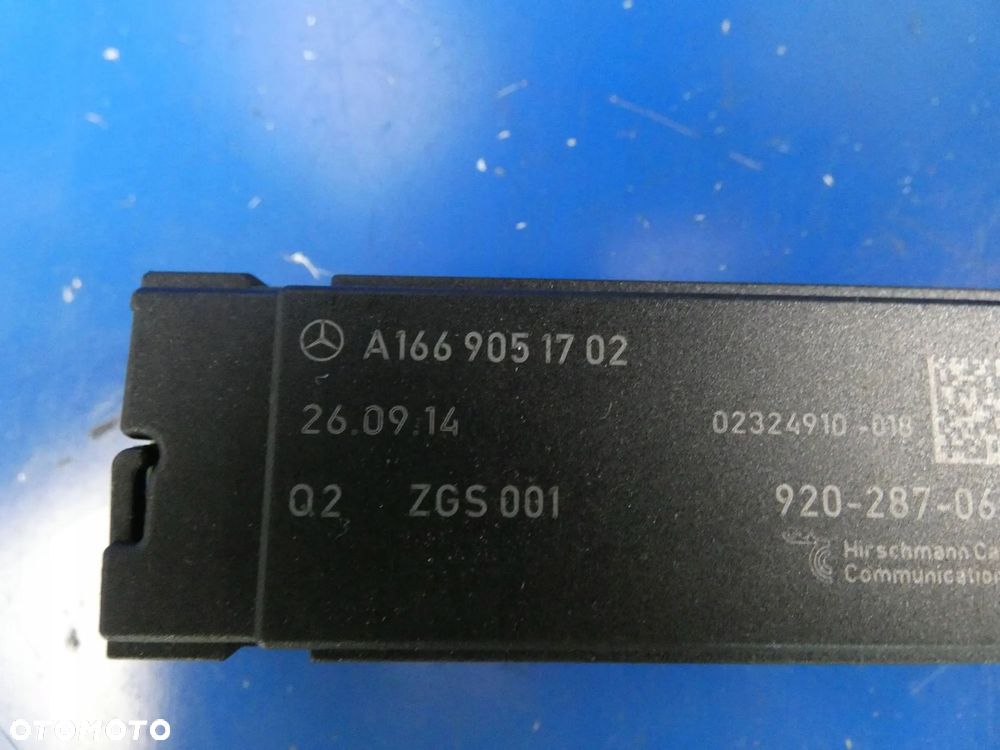 Mercedes W117 W176 W156 W246 WZMACNIACZ ANTENY MODUŁ - 2