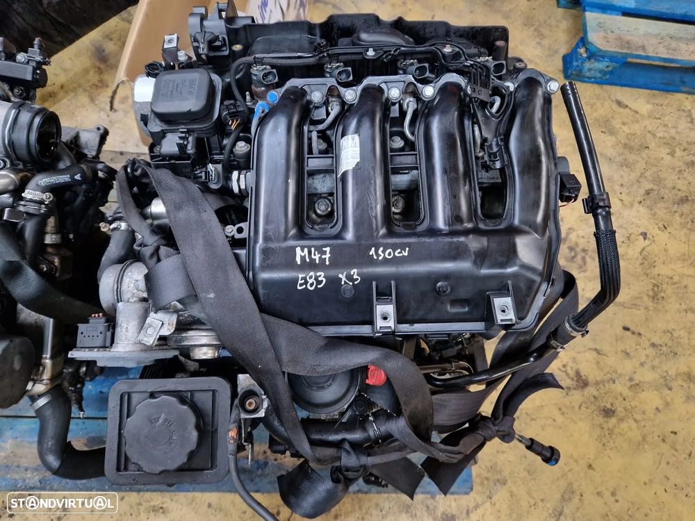 Motor usado M47D20 204D4 BMW X3 150CV M47 - 1
