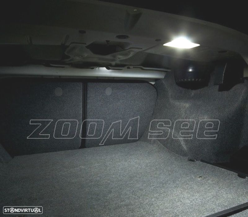 KIT COMPLETO 16 LAMPADAS LED INTERIOR PARA BMW SERIE 3 E36 HATCHBACK COMPACTO 316G 316I 318TDS 318TI - 6