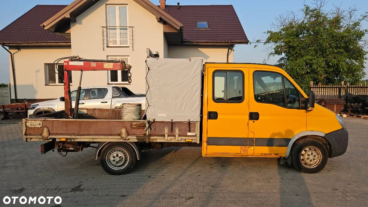 Iveco 35S14 HDS 830 kg doka dubel brygadówka - 1