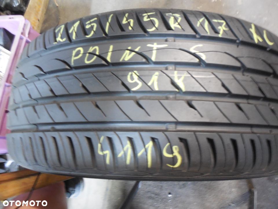 OPONA POJEDYNKA 215/45R17 POINTS SUMMERSTARS 3+ SPORT XL DOT 4119 8,4MM - 1