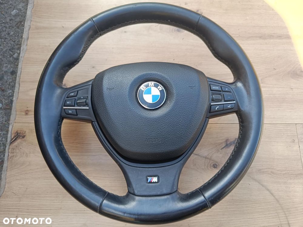 BMW F10 F11 M-PAKIET KIEROWNICA SKÓRZANA MULTIFUNKCJA - 1
