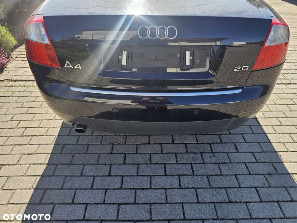 Zderzak tylny czujniki PDC Audi A4 B6 Kod lakieru LZ5L - 1