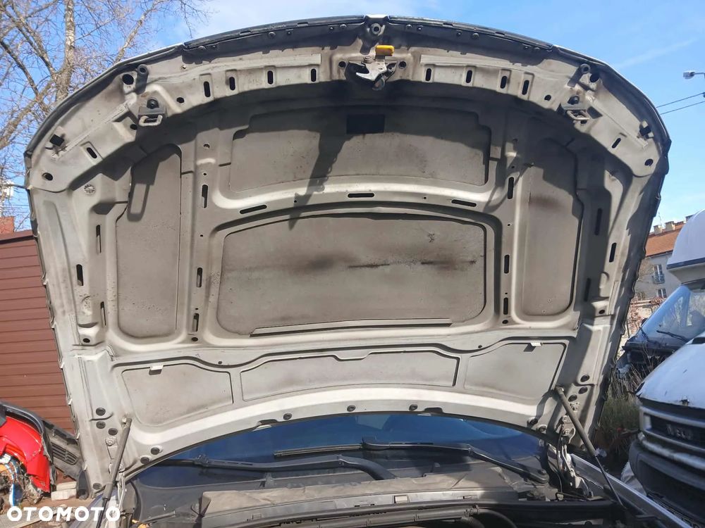 BMW E90 Zderzak przedni, maska, lampa przednia lewa, prawa, błotnik lewy, prawy. - 9