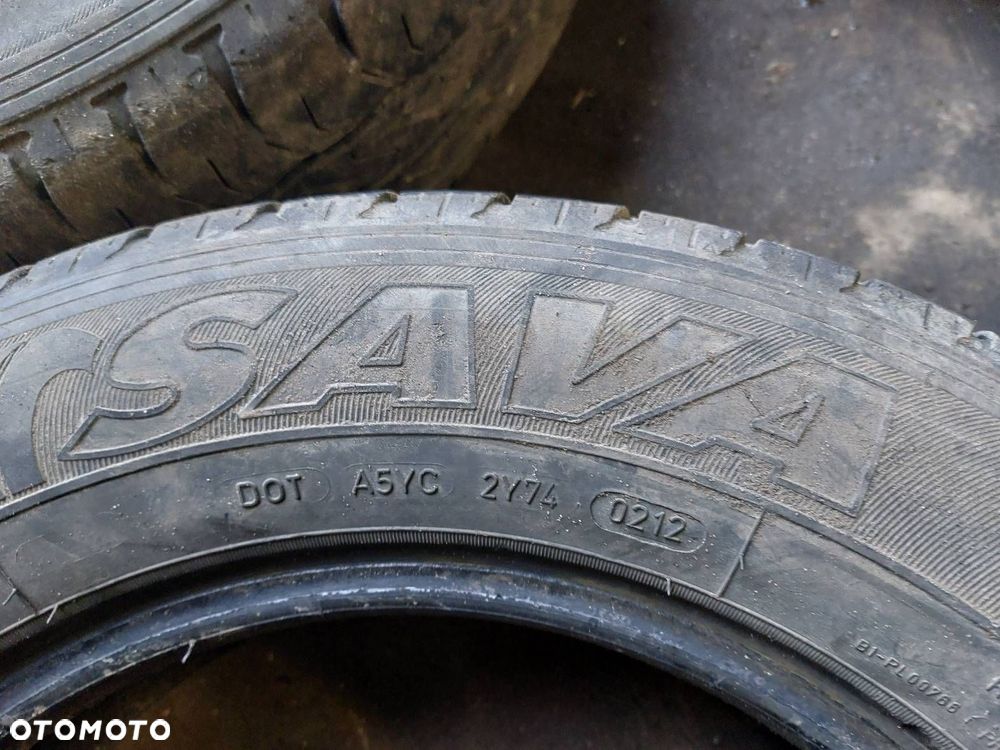 OPONY LETNIE 4 SZT 195/70R15C 2012R SAVA TRENTA - 4