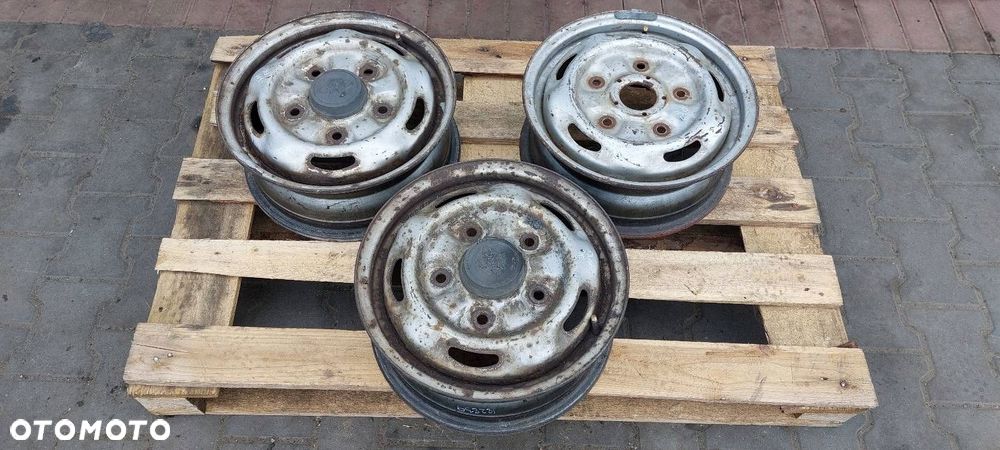 FELGA STALOWA 3 SZT 5x160 5,5Jx15 ET60 FI65,1 FORD TRANSIT V KBA43737 - 1