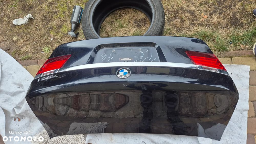 Klapa Tył Tylna BMW F01 F02 Carbon-schwarz 416 Ori - 5