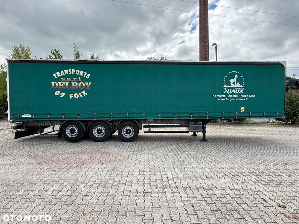 Schmitz Cargobull Firanka* Standart MULDA* Osie SCHMITZ* RAMA JAK NOWA* KOSZ NA 2 KOŁA* Z Francji - 4