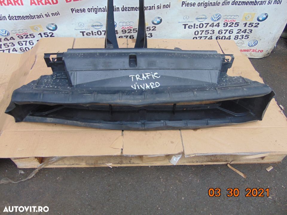 Deflector aer capota Renault Trafic 2015-2021 Opel Vivaro Nissan NV 300 - 1