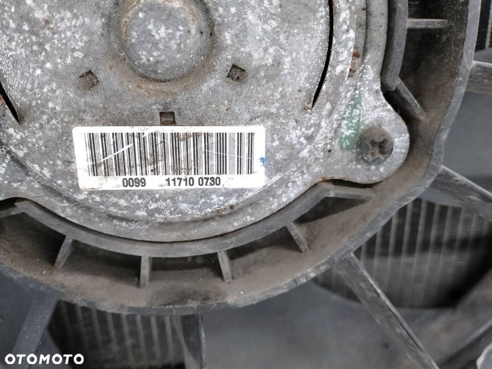 PAS PRZÓD, CHŁODNICE, WENTYLATOR CITROEN C5 III 9687359380 9684957680 1.6 - 3