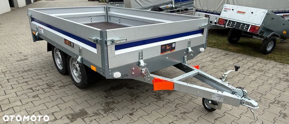 Wiola Przyczepa samochodowa WIOLA HOCHLADER 2 OSIE 256x156 cm , DMC: 750 kg - 4