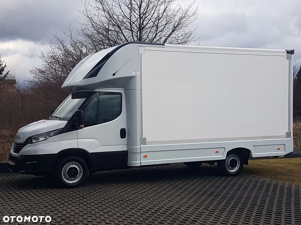 Iveco DAILY KONTENER NISKOPODŁOGOWY 4,43x2,23x2,42 SKLEP FOODTRUCK BAR KLIMA KONIOWÓZ KAMPER - 2