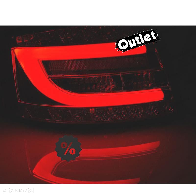 R012412C3 CONJUNTO DE LUZES TRASEIRAS PARA AUDI A6 C6 SEDAN 04-08 - 6
