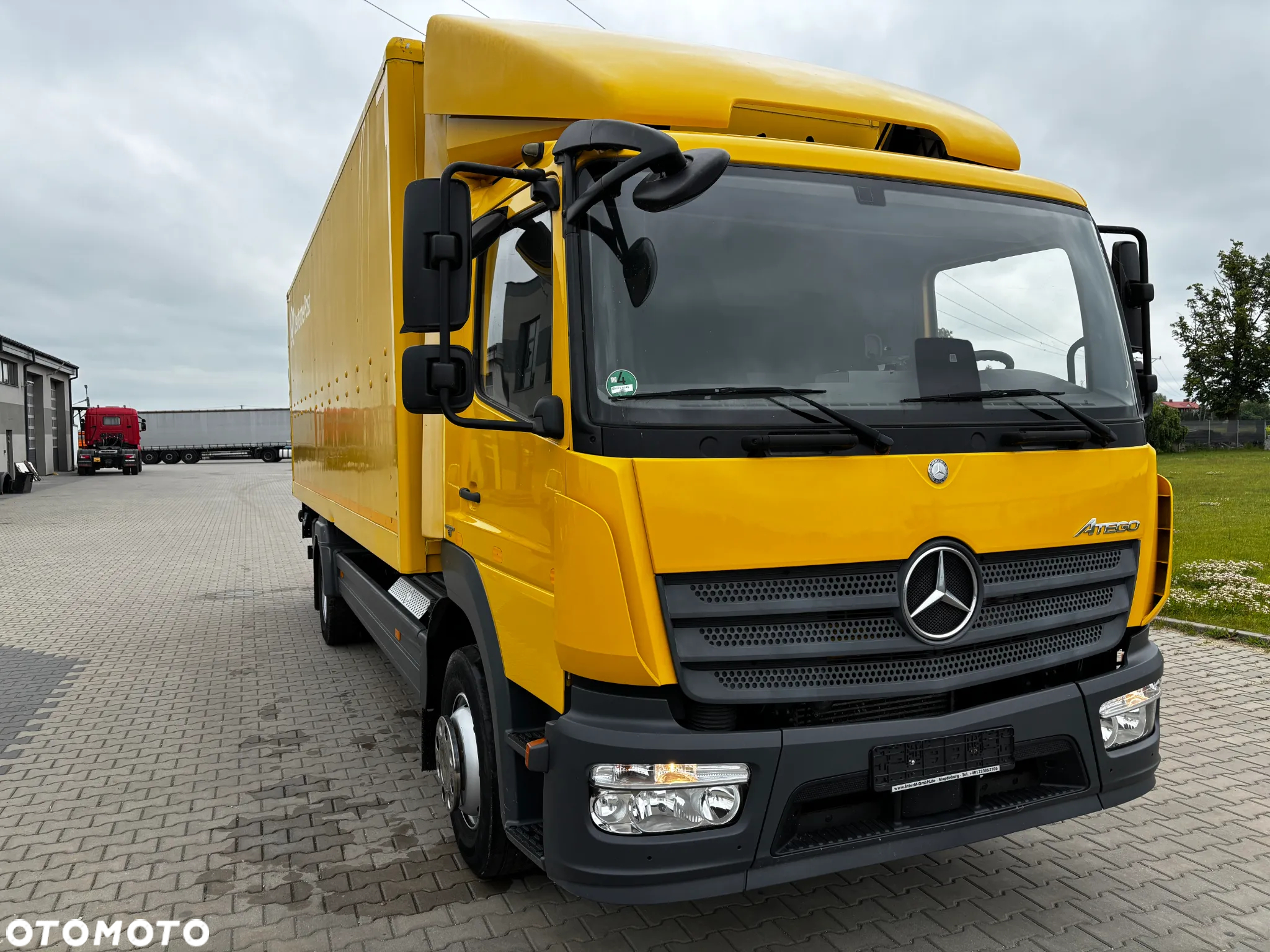 Mercedes-Benz ATEGO 1327 kontener , winda, DHL, (1227, 1224 , 1524) - 3
