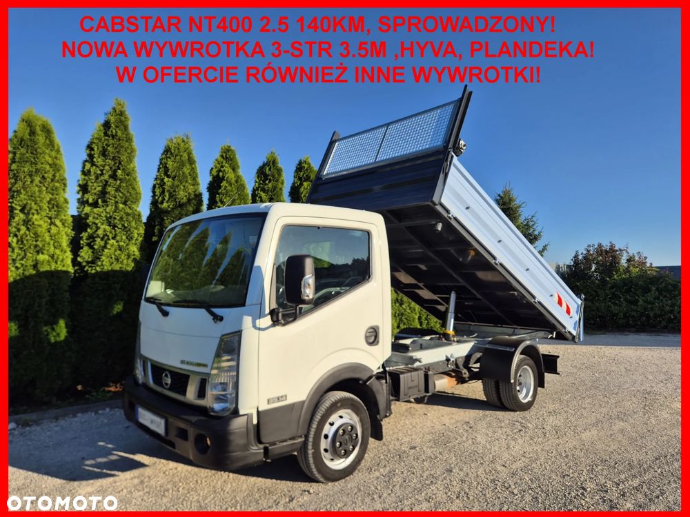 Nissan Cabstar 35.14/ NT400/ 2.5 140KM/ Wywrotka 3-stronna/ - 3