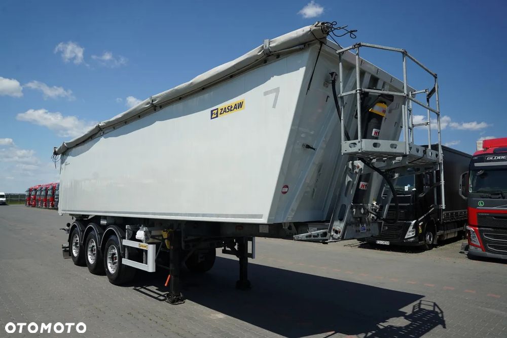 Zaslaw WYWROTKA 43 M3  / ALUMINIOWA / OŚ PODNOSZONA / OSIE SAF / - 2