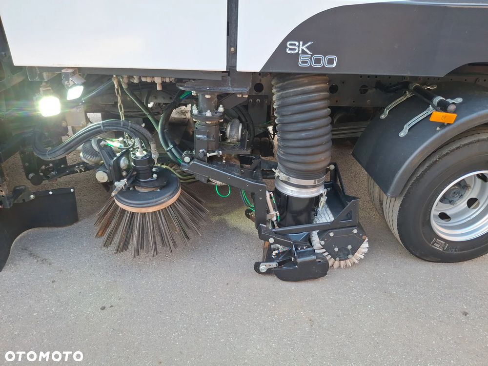 Mercedes-Benz Atego 1021 Zamiatarka Schmidt SK500 Napęd Hydrostatyczny Listwa Wysokiego Ciśnienia Karcher Szczotki Lewa Oraz Prawa Strona 3600 Mth Zamiatarka Uliczna - 12