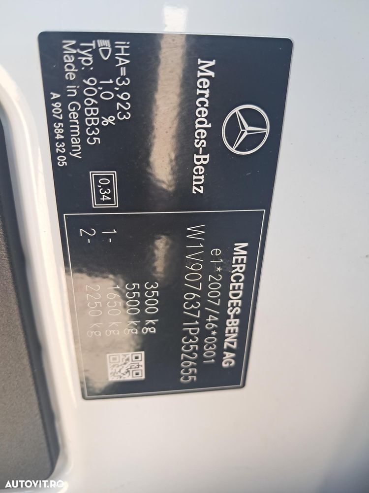 Mercedes-Benz SPRINTER 317D FURGON 2.0D 170CP MANUAL EURO 6 - 27