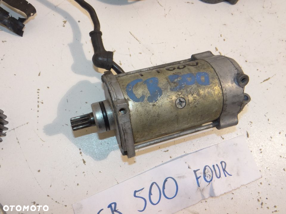 Honda CB 400 500 K Four przekaźnik impulsator alternator rozrusznik wałek rozrządu głowica dźwigienk - 8