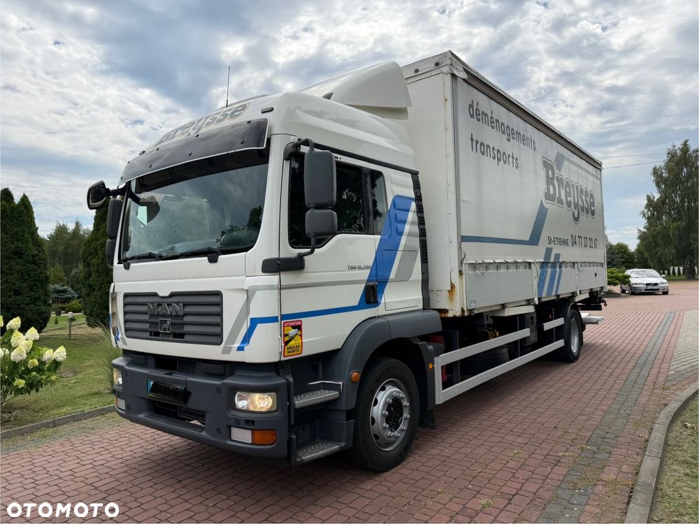MAN TGM 18.280* EU 5* Burto-Firanka* BDF* Winda* Poduchy P+T* z Francji - 1