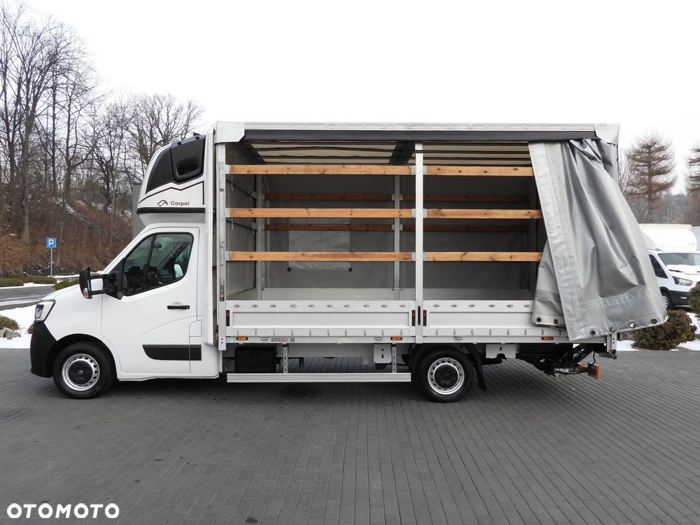 Renault MASTER PLANDEKA WINDA 10 PALET WEBASTO TEMPOMAT LEDY PNEUMATYKA KLIMATYZACJA  165KM - 9