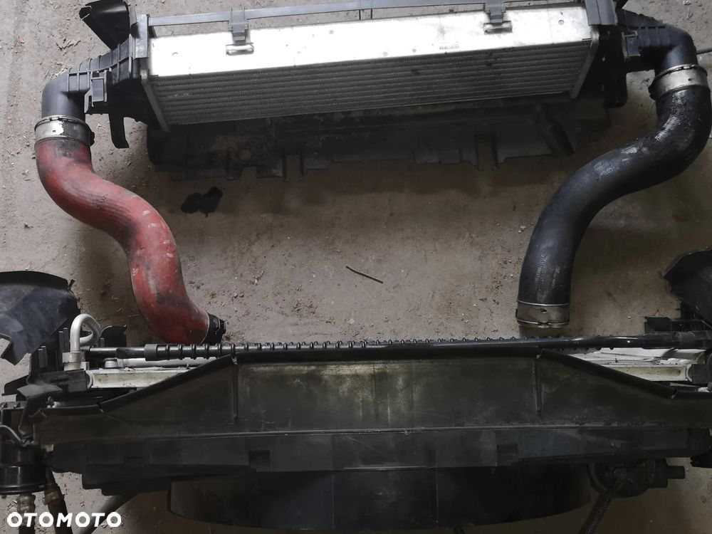 Komplet chłodnic z wentylatorem mercedes W204 2.2 CDI Lift - 6