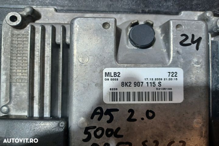 Calculator motor ECU 8K2907115S - 2.0 8K2907115S - 2.0 Audi A5 8T [20 - 3