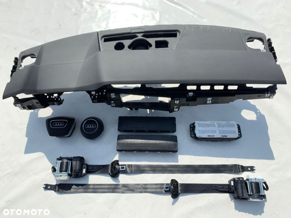 AUDI A6 S6 RS6 C8 4K1 A7 S7 RS7 4K8 DESKA KONSOLA KOKPIT PULPIT PÓŁKA PARAPET PODUSZKI AIRBAG PASY ! - 6