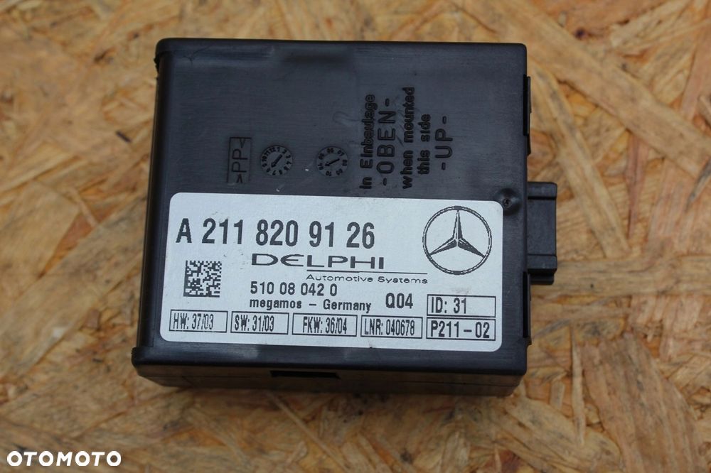 Moduł alarmu Mercedes CLK 2118209126 - 1