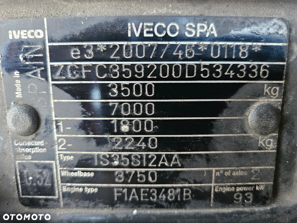 Iveco DAILY 35S13 - 33