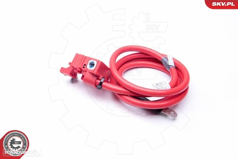 Cabo positivo da bateria do Bmw Série 5 E60 E61 61126989780 - 3