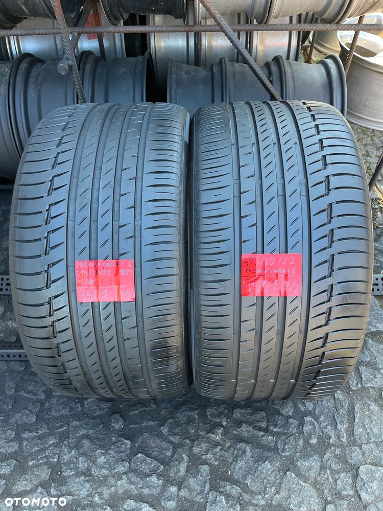 315 30 22 Continental Premium Contact 6  2szt. opony letnie *- BMW - 1