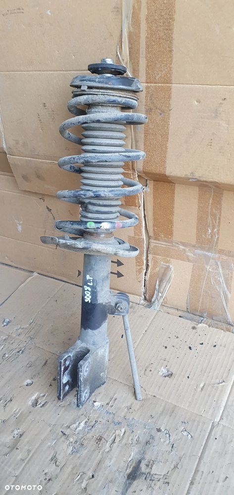 Amortyzator lewy przód sprężyna Peugeot 3008 - 4