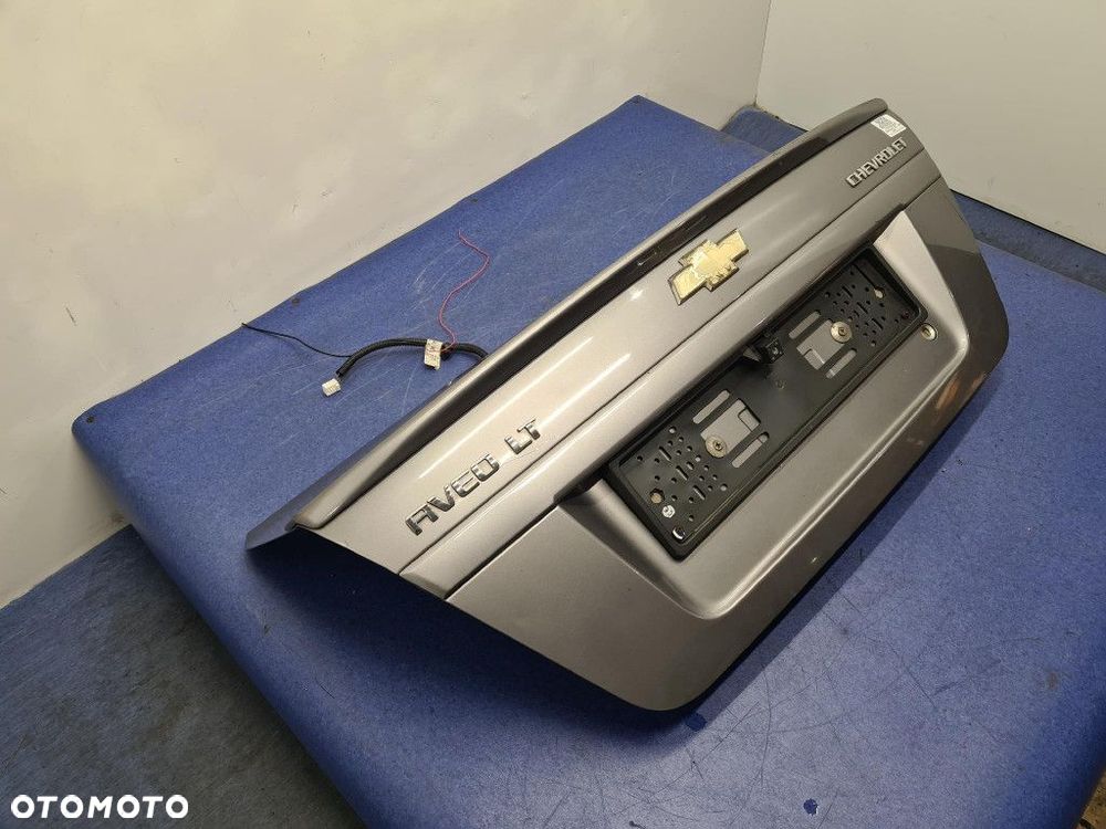 CHEVROLET AVEO T250 SEDAN TYLNA KLAPA BAGAŻNIKA - 3