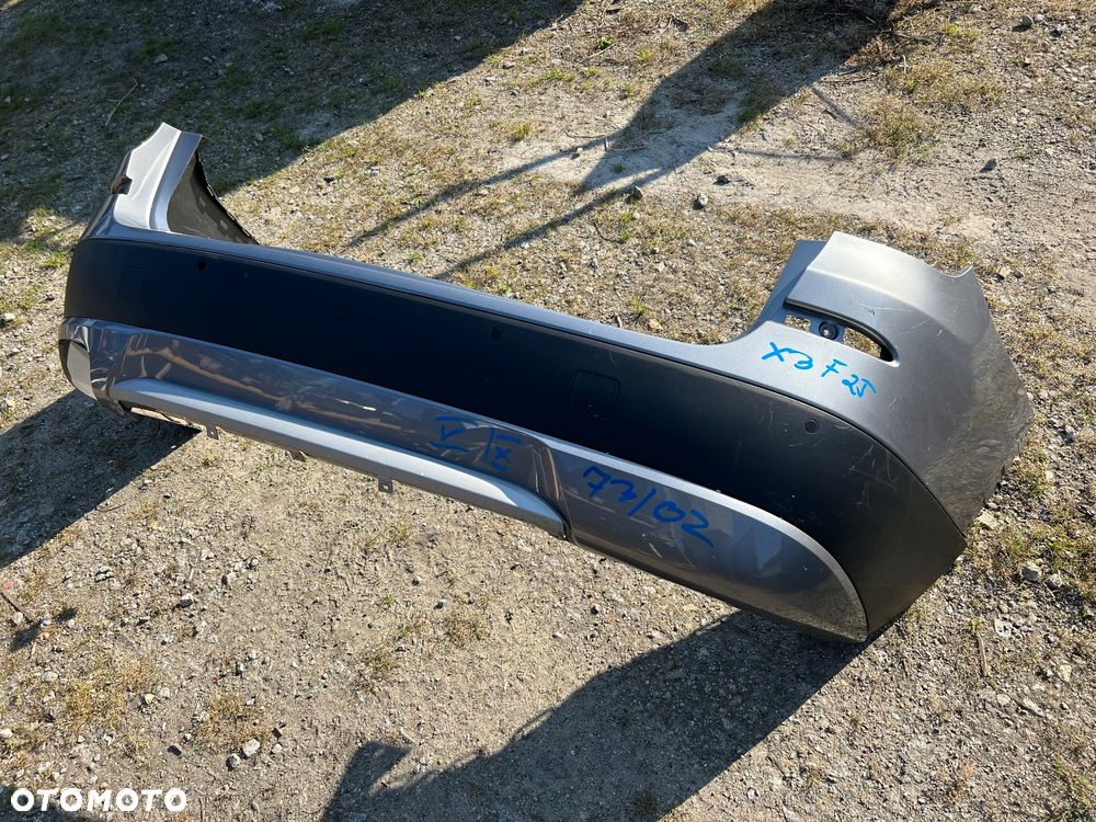 BMW X3 F25 ZDERZAK TYŁ - 1