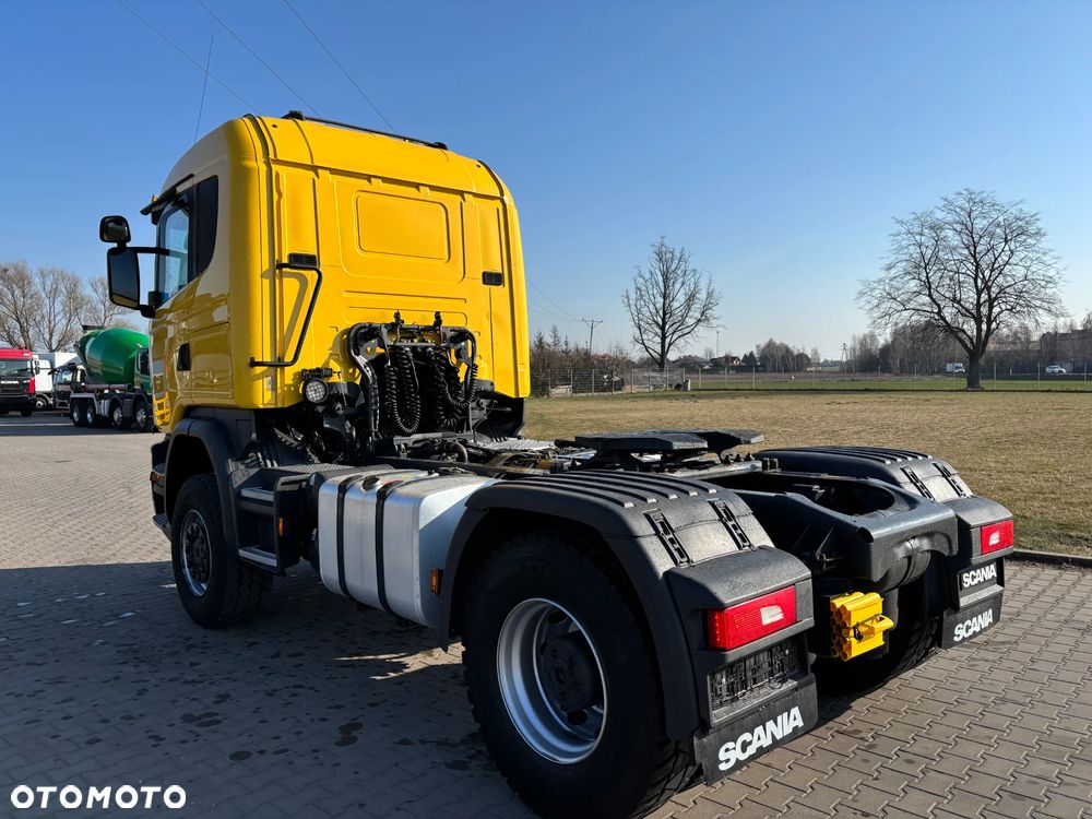 Scania Scania G490  4x4 stały napęd na wał, EURO 6, skrzynia redukcyjna , biegi terenowe , hydraulika do wywrotu, z Niemiec (G410 , G450) - 15